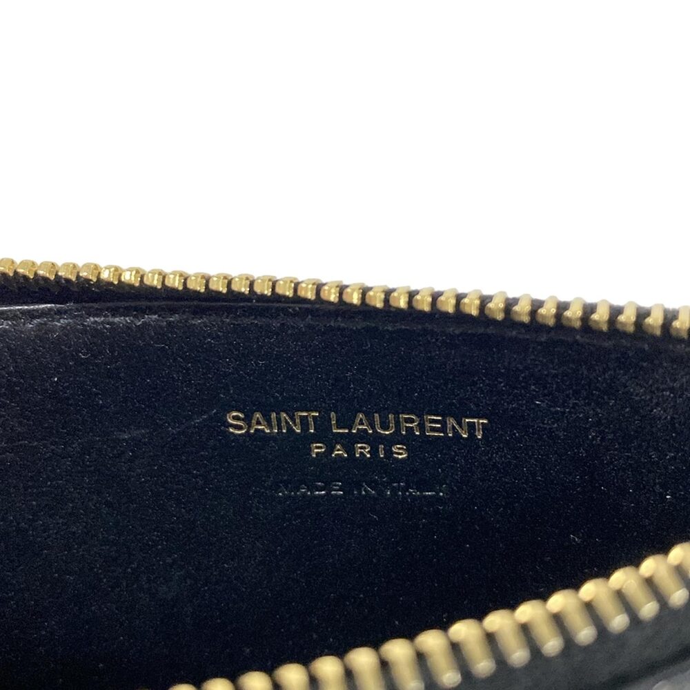 Saint Laurent PARIS Tiny Cassandra Fragment Zip Case Coin Case 637425 - Picture 4 of 4
